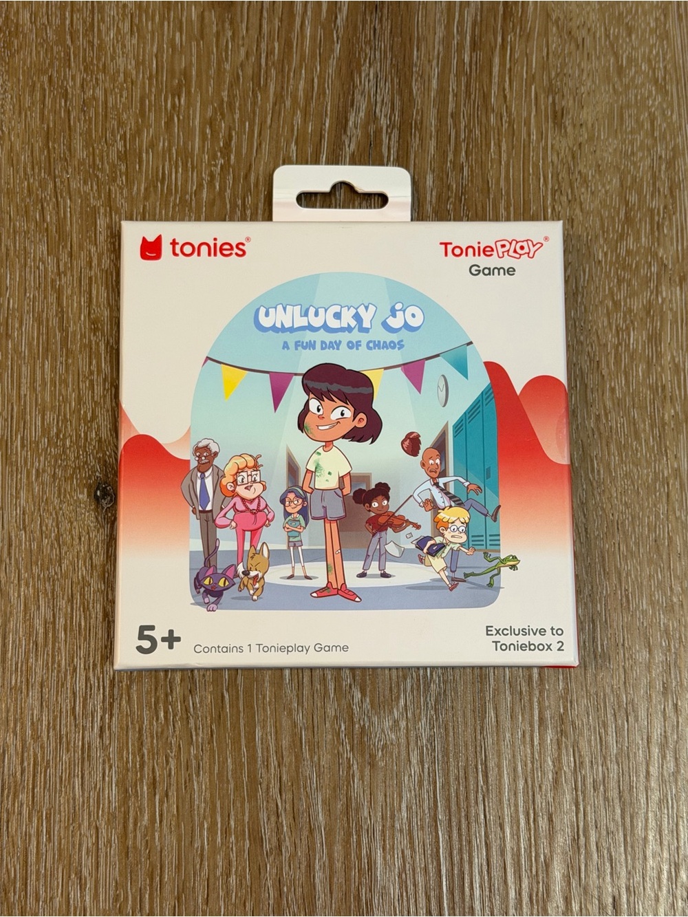 Tonies Unlucky Jo ToniePlay Game - White and Red